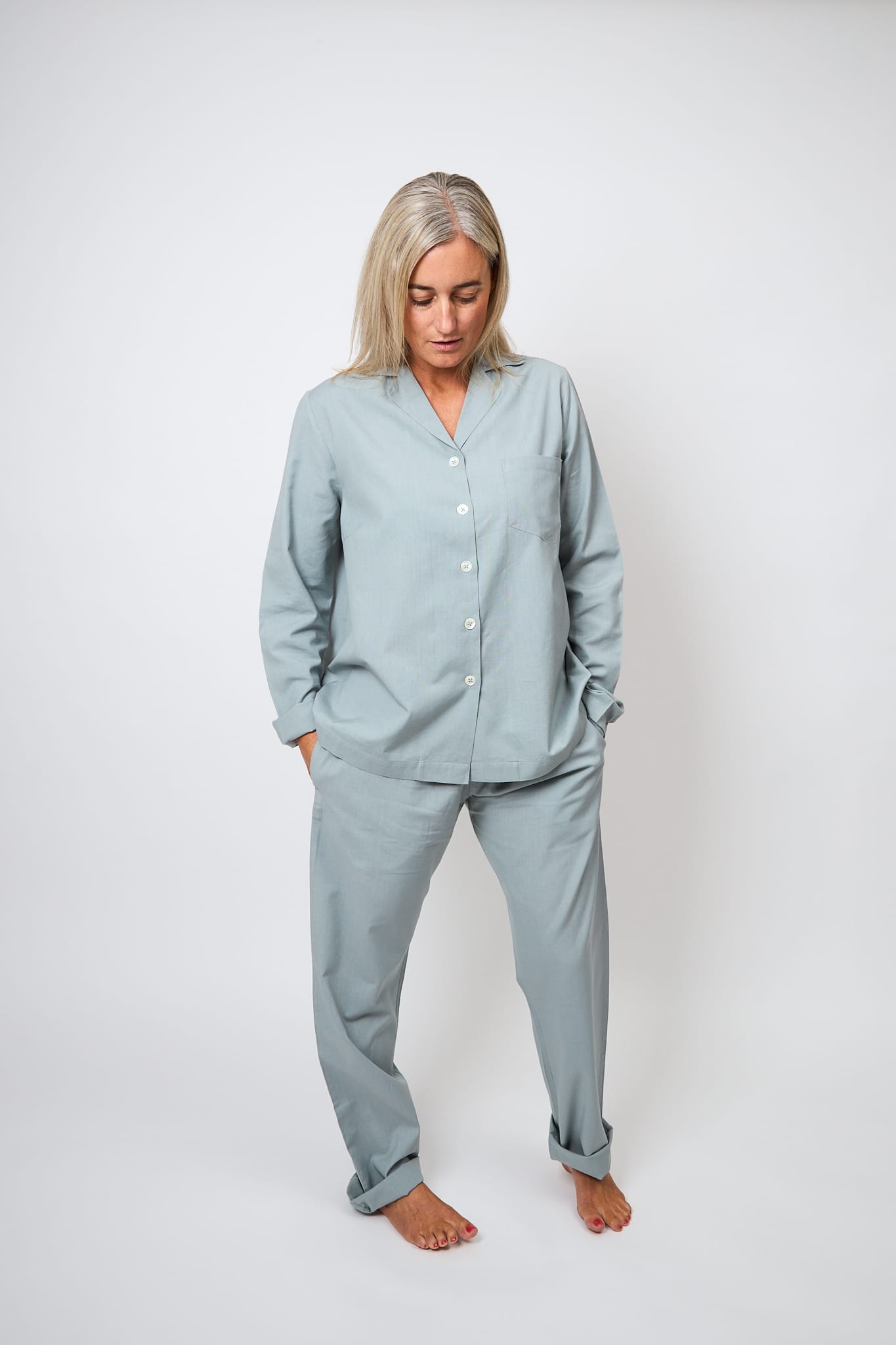 General Sleep Classic Set in 100% organic cotton in colour Ocean