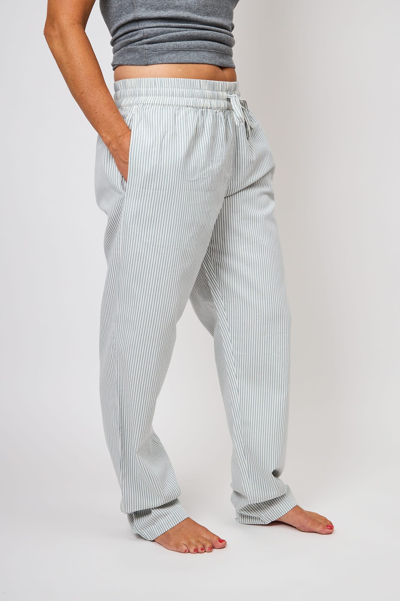 Everyday Pant, Ocean Stripe